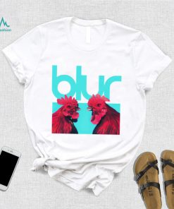 Blur two chicken shirt