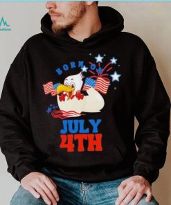 Born on July 4th USA bald shirt