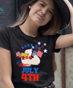 Born on July 4th USA bald shirt