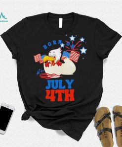 Born on July 4th USA bald shirt