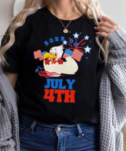 Born on July 4th USA bald shirt