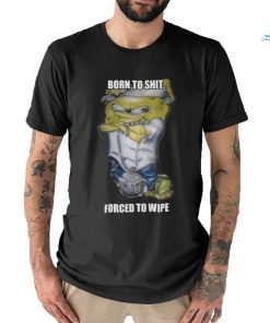 Born to shit forced to wipe Gangster Spongebob Shirt