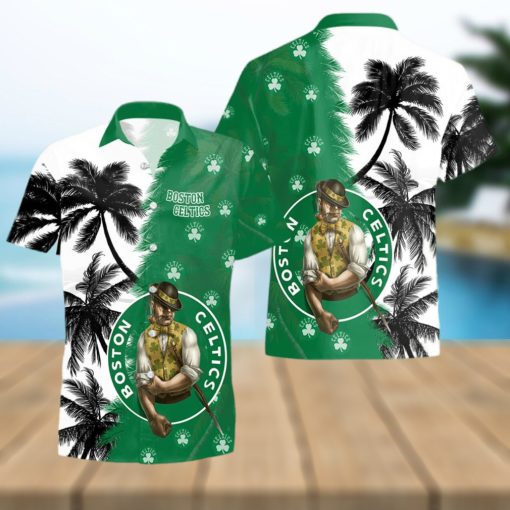 Boston Celtics Beach Summer 3D Hawaiian Shirt For Men Women