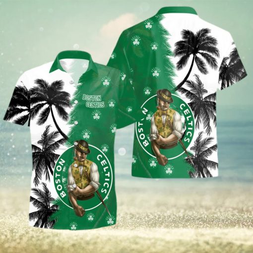 Boston Celtics Beach Summer 3D Hawaiian Shirt For Men Women