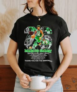 Boston Celtics Marcus Smart 2014 2023 signature thank you for the memories shirt