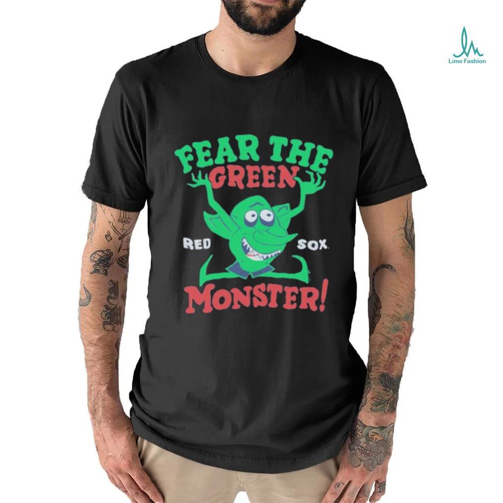 Boston Red Sox fear the green monster shirt - Limotees