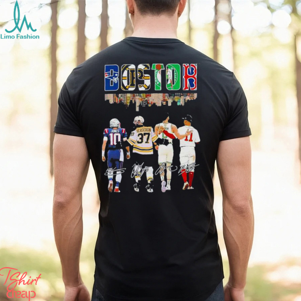 Boston Sports team City signature Shirt - Limotees