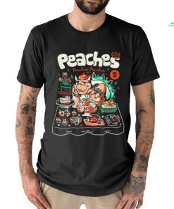 Bowser dreaming of a date with Princess Peach Peaches out of his shell game shirt