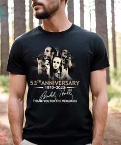 Brian Eno 53th Anniversary 1970 2023 Thank You For The Memories T Shirt