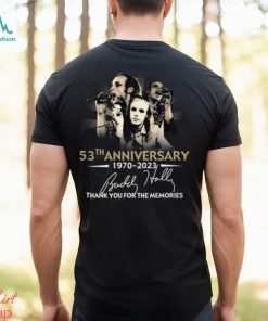 Brian Eno 53th Anniversary 1970 2023 Thank You For The Memories T Shirt