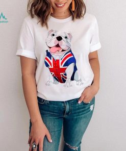 British Bulldog Union Jack England Britain Shirt
