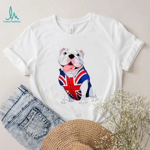 British Bulldog Union Jack England Britain Shirt