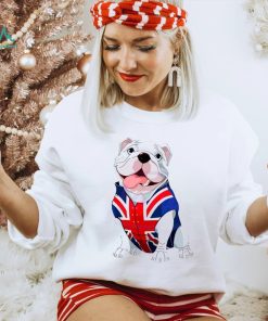 British Bulldog Union Jack England Britain Shirt