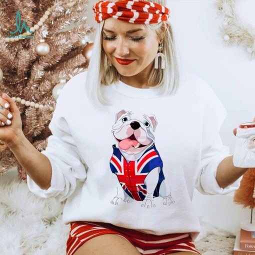 British Bulldog Union Jack England Britain Shirt