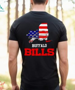 Buffalo Bills map USA flag shirt, hoodie, sweater, long sleeve and tank top Buffalo Bills map USA flag shirt