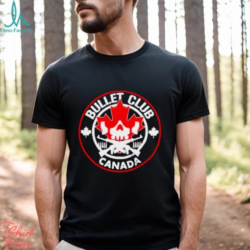 Bullet club Cananda logo shirt