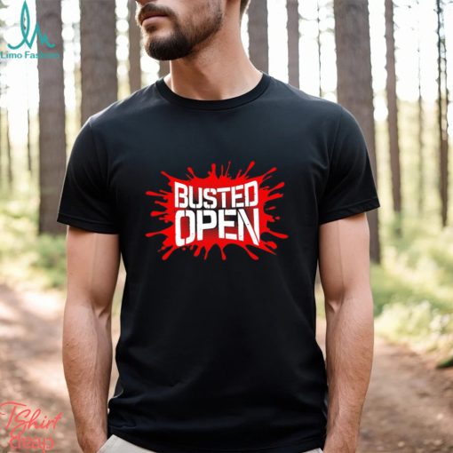 Busted Open Bloody Good logo shirt