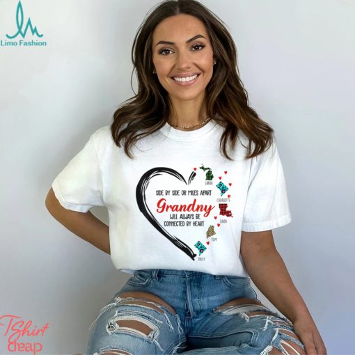 Caketomook Always Be Connected By Heart   Grandny T Shirt