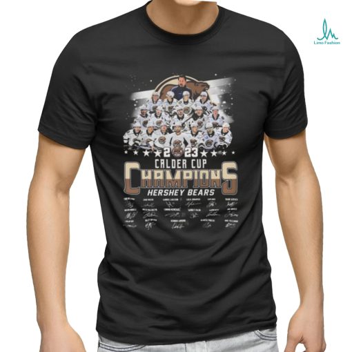 Calder Cup Champions Hershey Bears 2023 Signatures Shirt