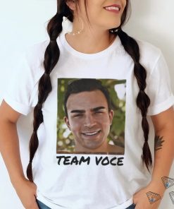 Carolyn Wiger Wearing A Team Voce Shirt