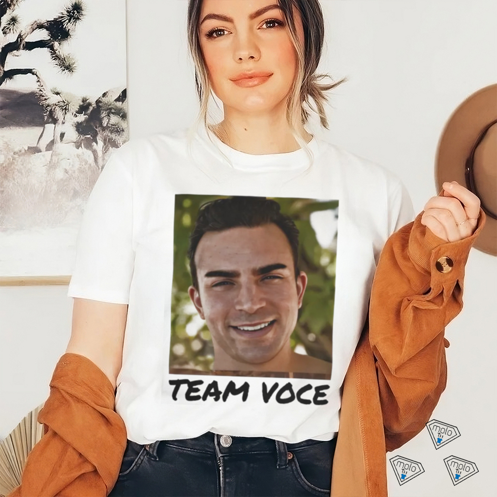 Carolyn Wiger Wearing A Team Voce Shirt Carolyn Wiger Wearing A Team Voce Shirt