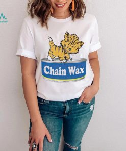 Cat chain wax T shirt