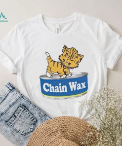 Cat chain wax T shirt