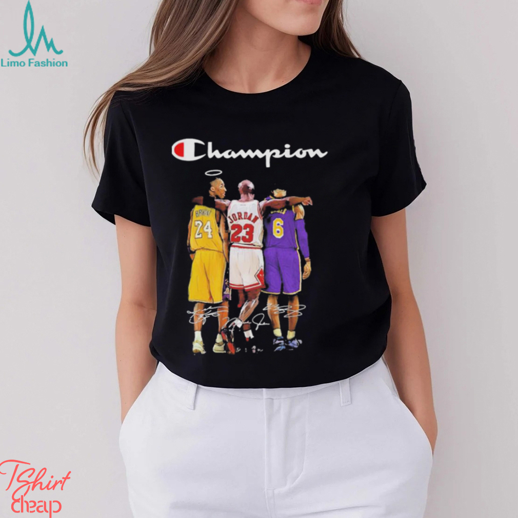 Jordan Kobe Lebron T-Shirts for Sale
