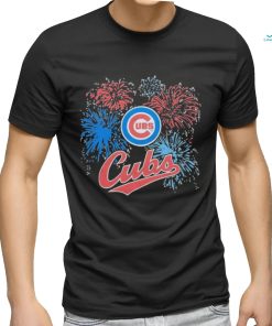 Chicago Cubs Fireworks 4th of July shirt