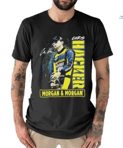 Chris Hacker Morgan and Morgan signature shirt