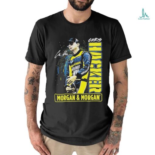 Chris Hacker Morgan and Morgan signature shirt
