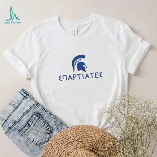 Christinate28 Σπαρτιατεσ logo design T shirt