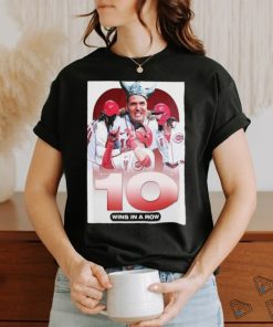 Cincinnati Reds 10 Wins In A Row At MLB Shirt