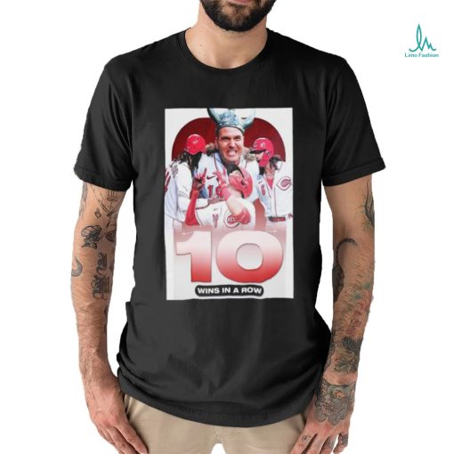 Cincinnati Reds 10 Wins In A Row At MLB Shirt