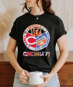 Cincinnati Sports Teams Shirt Reds, Bengals And Fc Cincinnati