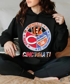 Cincinnati Sports Teams Shirt Reds, Bengals And Fc Cincinnati