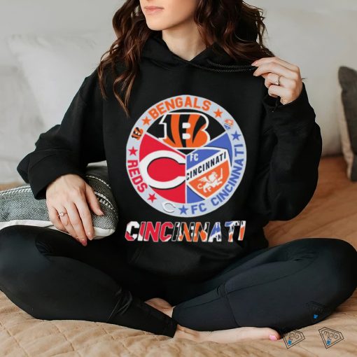 Cincinnati Sports Teams Shirt Reds, Bengals And Fc Cincinnati