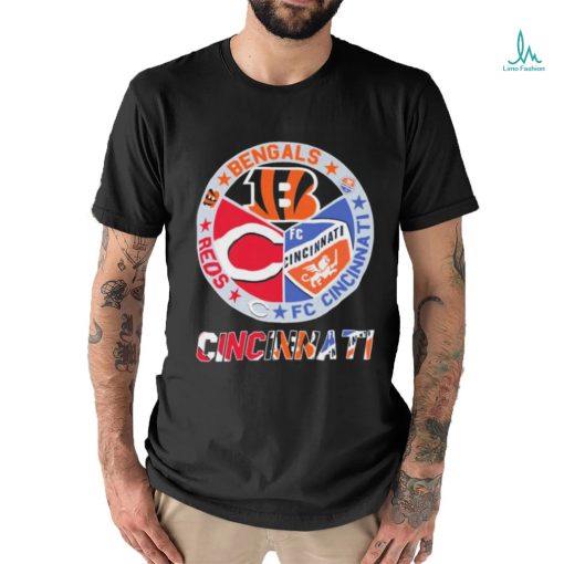 Cincinnati Sports Teams Shirt Reds, Bengals And Fc Cincinnati