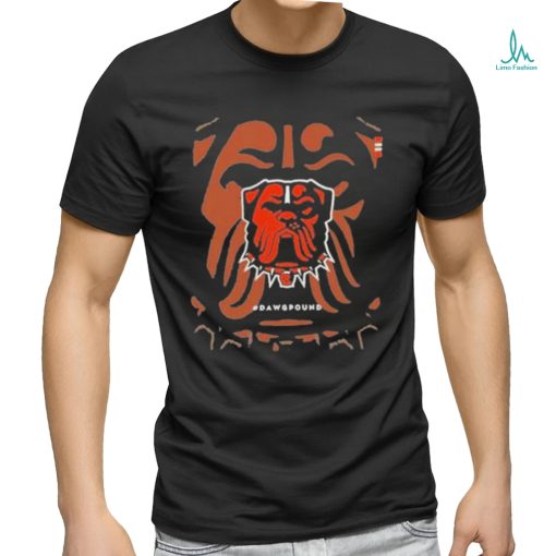 Cleveland Browns Dawg Pound New Dog Logo T Shirt