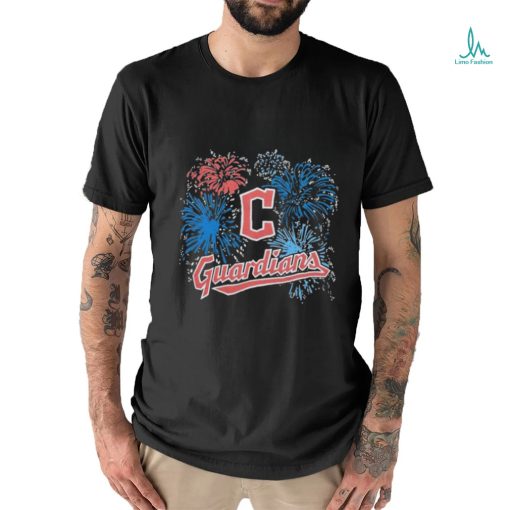 Cleveland Guardians Fireworks 4th of July shirt