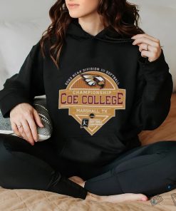 Coe College Kohawks 2023 Ncaa Division Iii Softball Championship Shirt