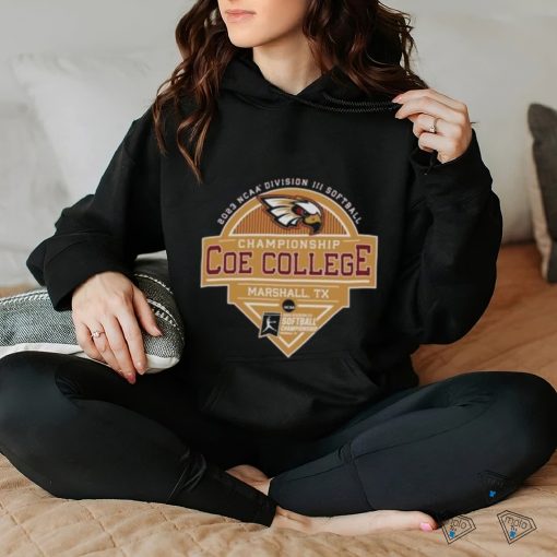 Coe College Kohawks 2023 Ncaa Division Iii Softball Championship Shirt