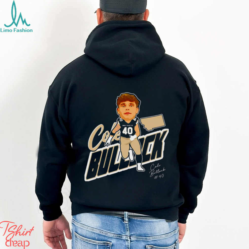 Cole Bullock 40 cartoon shirt Cole Bullock 40 cartoon shirt