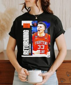 Coleman Hawkins Illinois Fighting Illini returning poster 2023 shirt