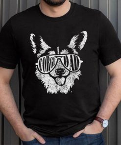 Corgi Dad Dog Owner Pet Welsh Corgi Fathers Day T Shirt