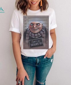 County Jail Gru Despicable Me Evil Genius Portrait Shirt