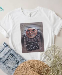 County Jail Gru Despicable Me Evil Genius Portrait Shirt