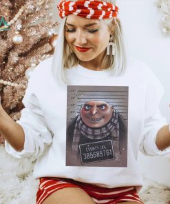County Jail Gru Despicable Me Evil Genius Portrait Shirt
