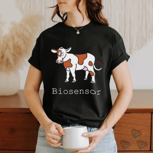 Cow Biosensor art shirt