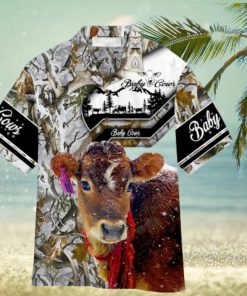 Cow Camouflage Aloha Hawaiian Shirt Summer Gift Beach Shirt